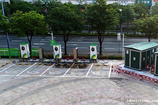 江门筑福里电动汽车充电站工程